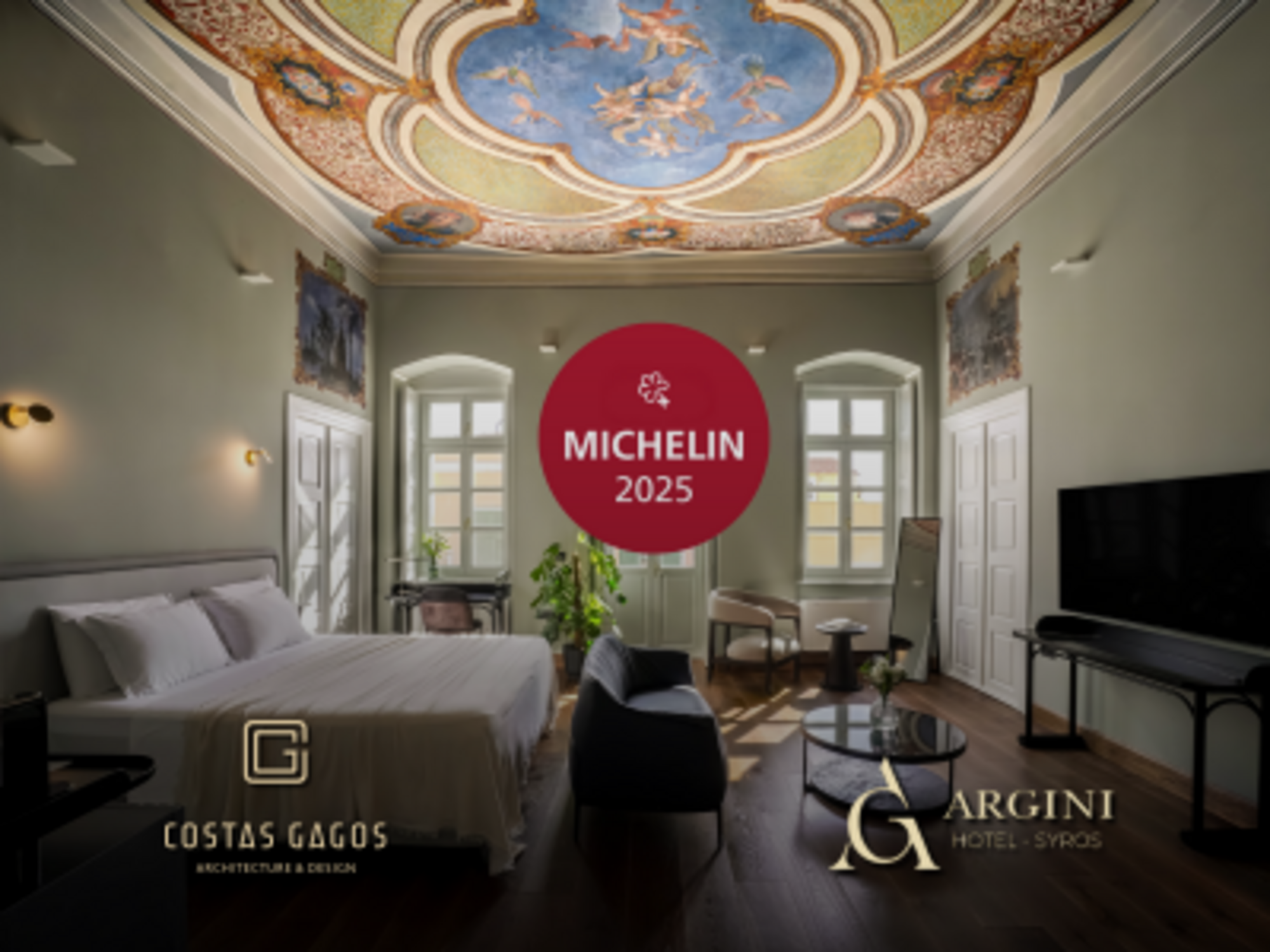 MICHELIN KEY 2025 | ARGINI HOTEL | SYROS